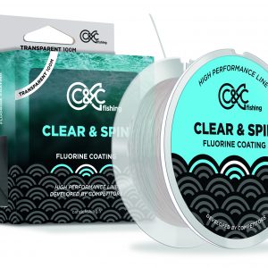 Fil de pêche CLEAR & SPIN 200 m transparent