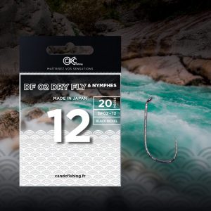 Hameçon de pêche DF 02 DRY FLY NYMPHES