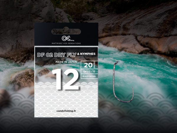 Hameçon de pêche DF 02 DRY FLY NYMPHES